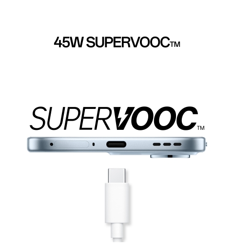 OPPO 14 F 5G Reno14 F 5G 16,7 cm (6.57") SIM doble Android 15 USB Tipo C 8 GB 256 GB 6000 mAh Azul