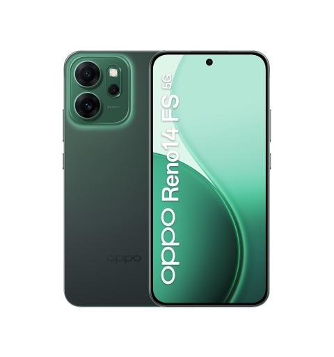 OPPO Reno14 FS 5G 16,7 cm (6.57") SIM doble Android 15 USB Tipo C 12 GB 512 GB 6000 mAh Verde