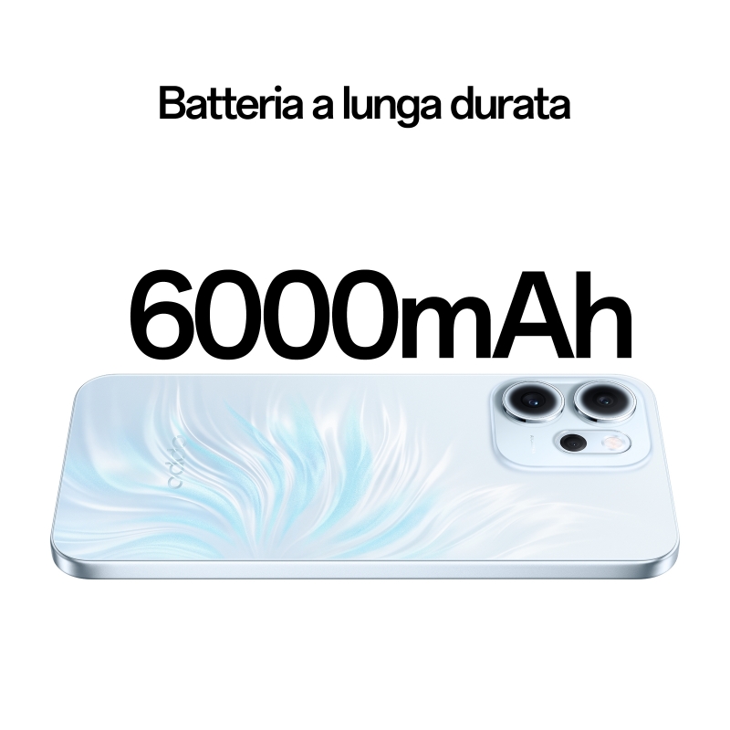 OPPO Reno14 FS 5G 16,7 cm (6.57") SIM doble Android 15 USB Tipo C 12 GB 512 GB 6000 mAh Azul