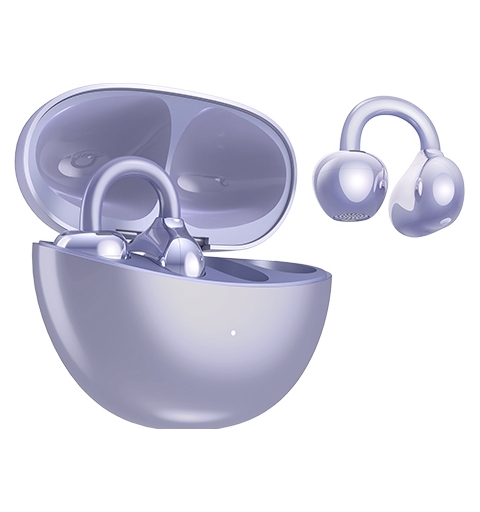 Honor CHOICE Earbuds Clip Kopfhörer Kabellos im Ohr Anrufe Musik USB Typ-C Bluetooth Violett
