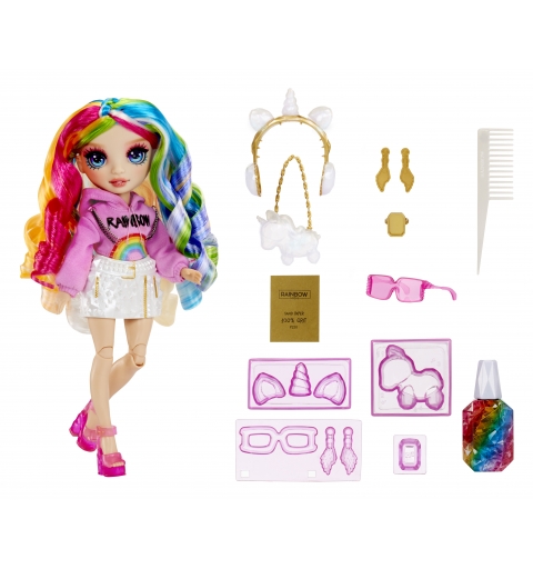 Rainbow High Creative Crystals Fashion Doll- Amaya
