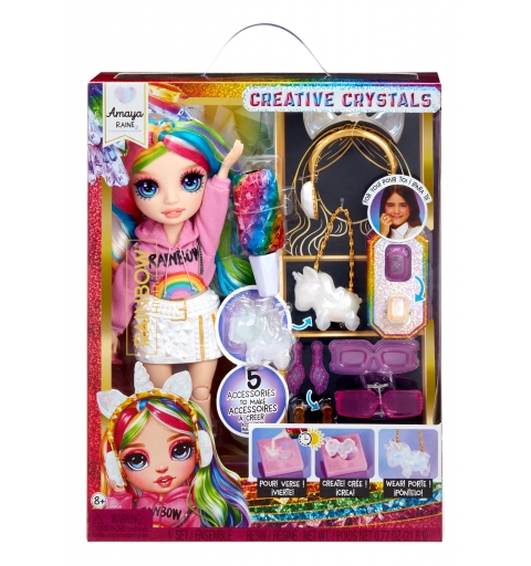 Rainbow High Creative Crystals Fashion Doll- Amaya