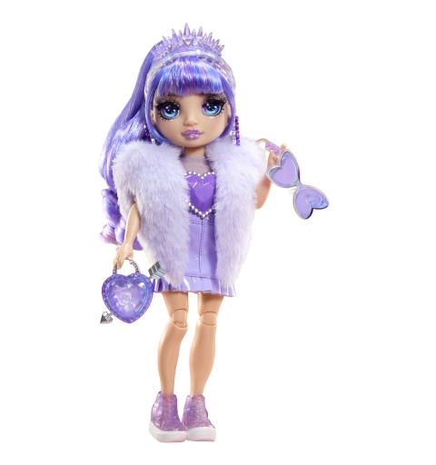 Rainbow High Creative Crystals Fashion Doll- Violet