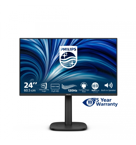 Philips 3000 series 24B2N3200J 00 pantalla para PC 60,5 cm (23.8") 1920 x 1080 Pixeles Full HD LCD Negro