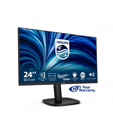 Philips 3000 series 24B2N3200J 00 pantalla para PC 60,5 cm (23.8") 1920 x 1080 Pixeles Full HD LCD Negro