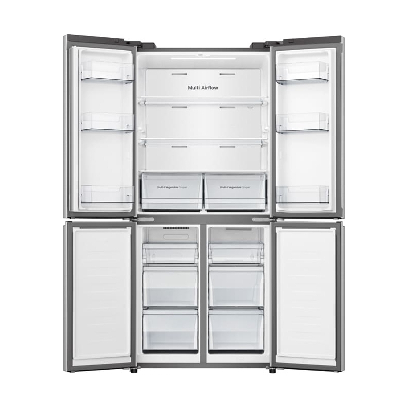 Hisense RQ5P470SEIE frigorifero side-by-side Libera installazione 499 L E Acciaio inox