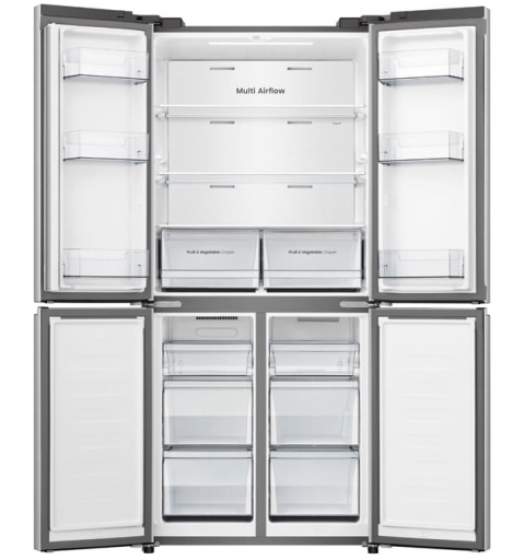 Hisense RQ5P470SEIE side-by-side refrigerator Freestanding 499 L E Stainless steel