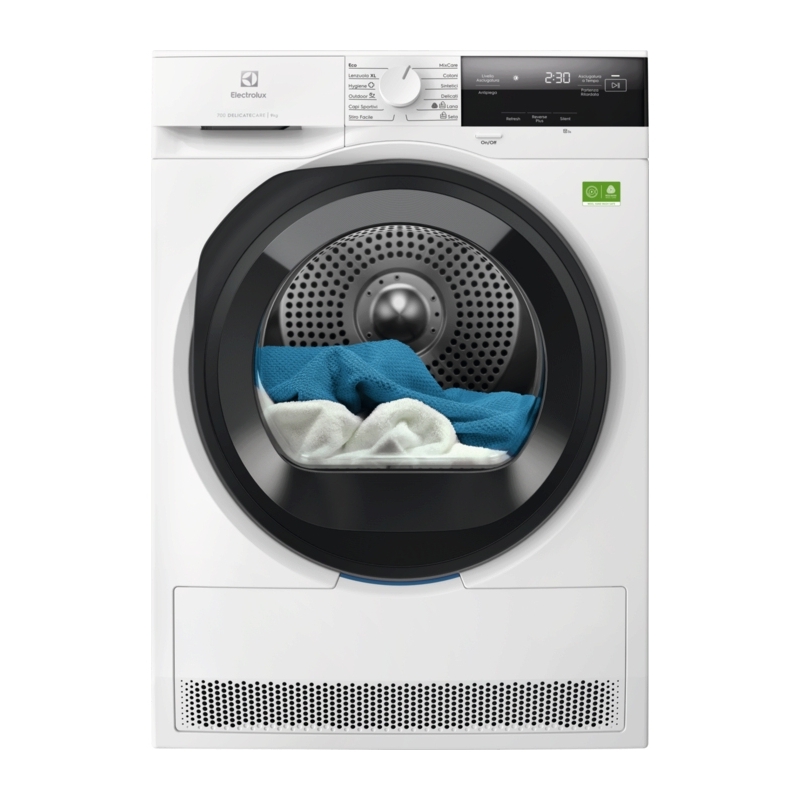 Electrolux EW7H39B asciugatrice Libera installazione Caricamento frontale 9 kg Bianco