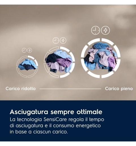 Electrolux EW7H39B asciugatrice Libera installazione Caricamento frontale 9 kg Bianco