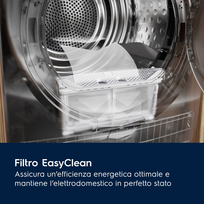 Electrolux EW7H39B asciugatrice Libera installazione Caricamento frontale 9 kg Bianco