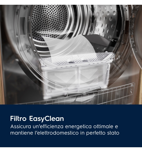 Electrolux EW7H39B asciugatrice Libera installazione Caricamento frontale 9 kg Bianco