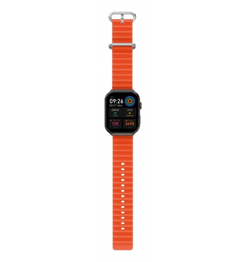 Celly TRAINERULTRABK Relojes inteligentes y deportivos 5,13 cm (2.02") Digital 320 x 320 Pixeles Pantalla táctil Negro