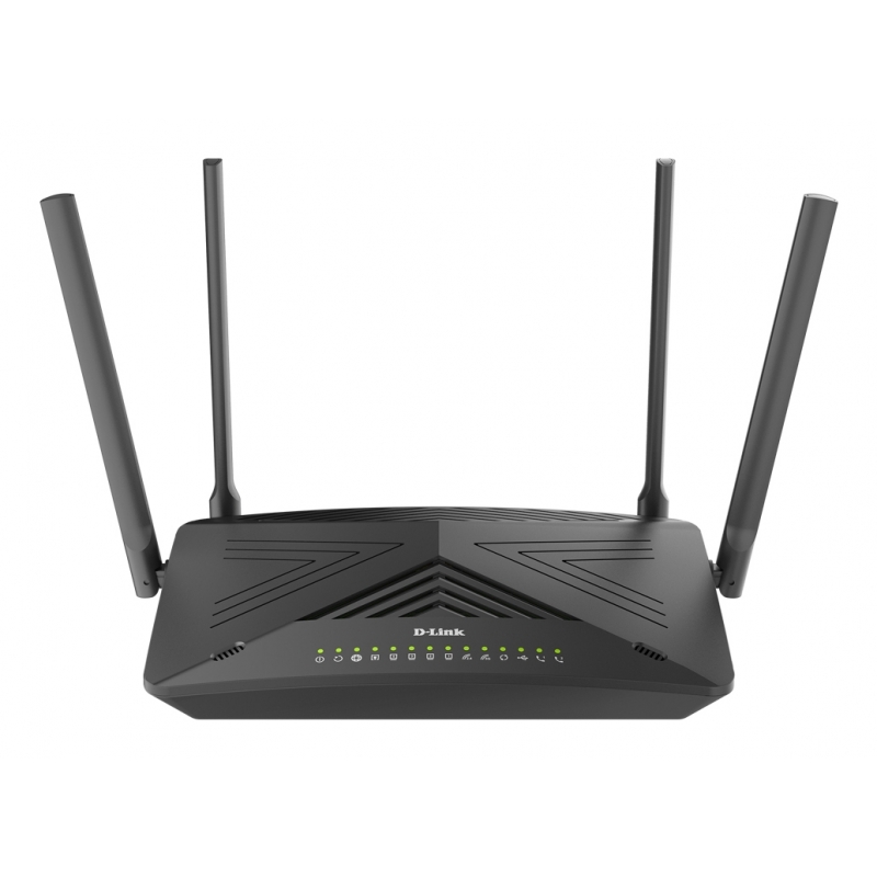 D-Link DSL-X3052E router wireless Gigabit Ethernet Dual-band (2.4 GHz 5 GHz) Nero