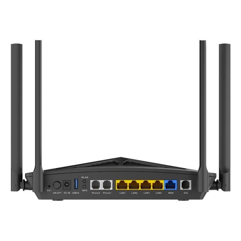 D-Link DSL-X3052E router wireless Gigabit Ethernet Dual-band (2.4 GHz 5 GHz) Nero