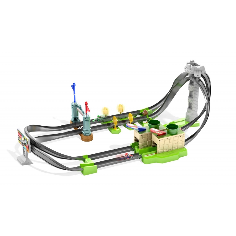 Hot Wheels Mario Kart Circuit Lite Track Set