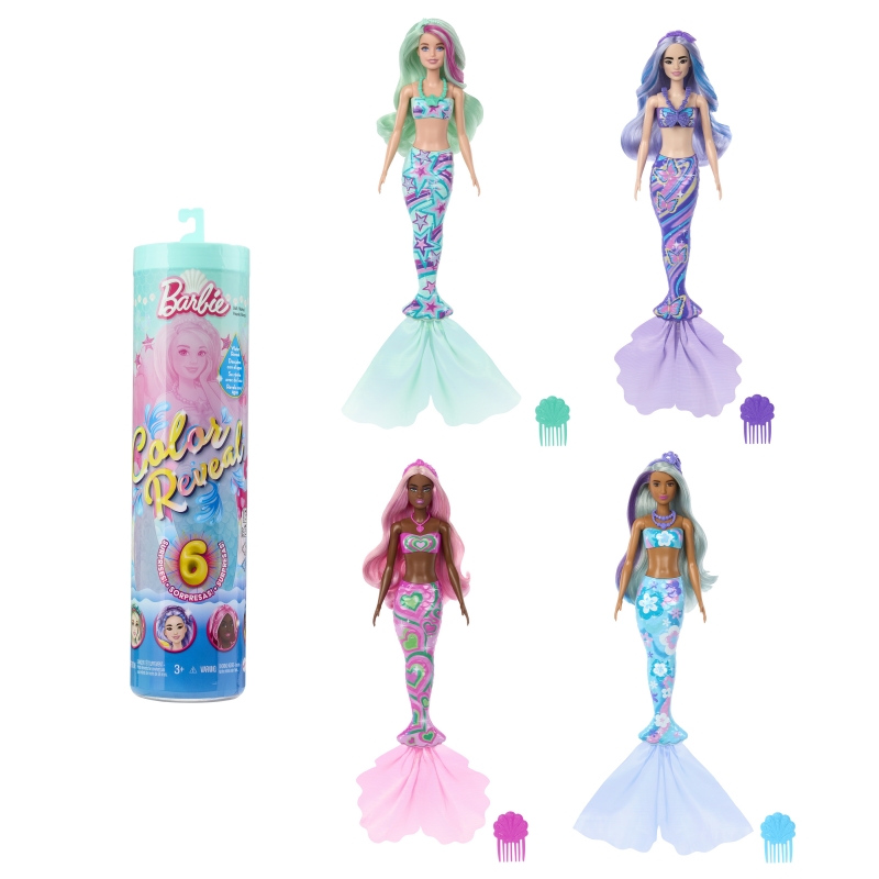 Barbie – Assortiment Poupée Color Reveal