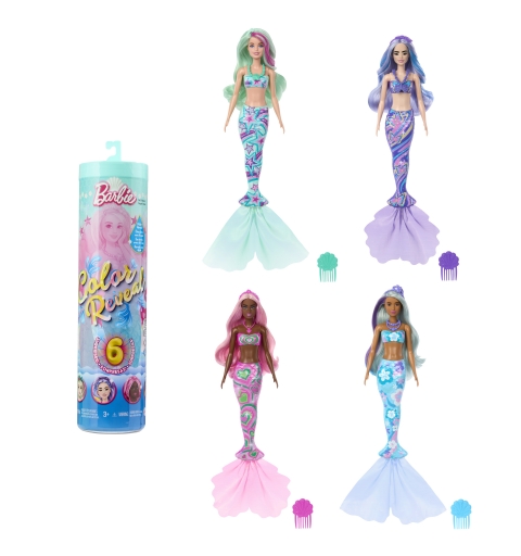 Barbie – Assortiment Poupée Color Reveal