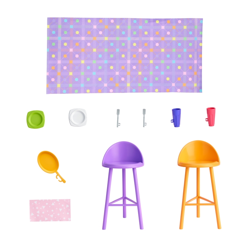 Barbie – Coffret Maison de Vacances avec Poupée