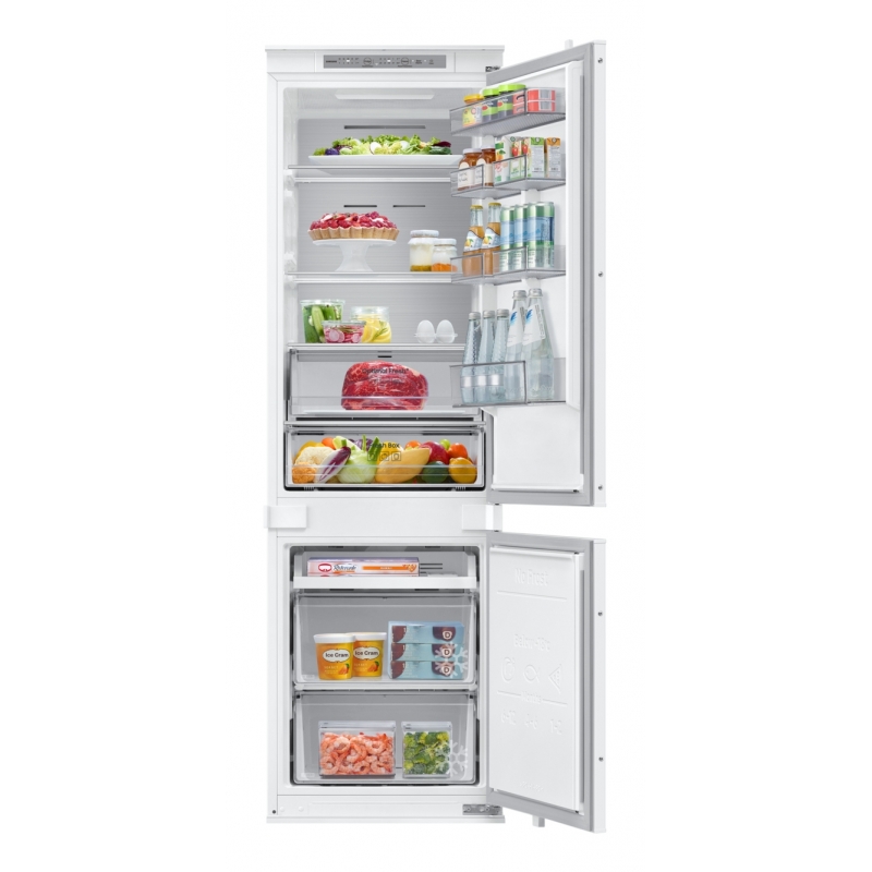 Samsung Réfrigérateur combiné intégrable, 267 L - E - BRB80F26DES0