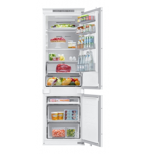 Samsung Réfrigérateur combiné intégrable, 267 L - E - BRB80F26DES0