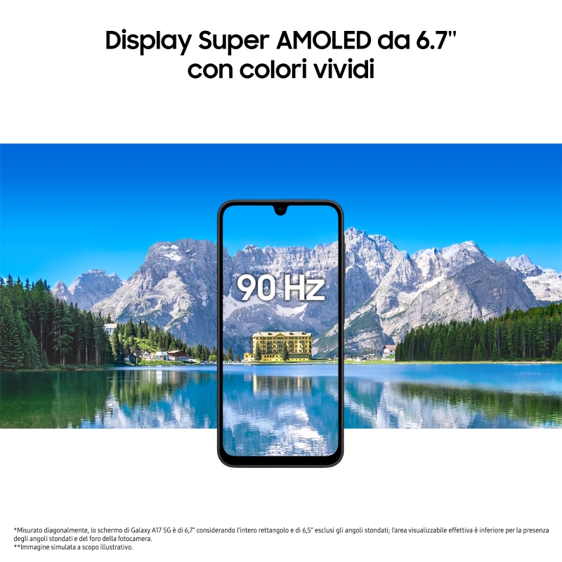 Samsung Galaxy A17 5G 17 cm (6.7") 8 Go 256 Go 5000 mAh Gris