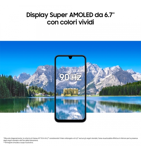 Samsung Galaxy A17 5G 17 cm (6.7") 8 Go 256 Go 5000 mAh Gris