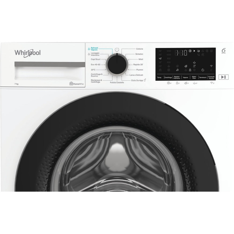Whirlpool WAM 762WB IT Waschmaschine Frontlader 7 kg 1200 RPM Weiß