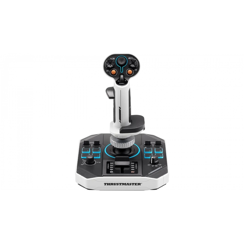Thrustmaster Sol-R 1 Black, White USB Flightstick Analogue Digital PC