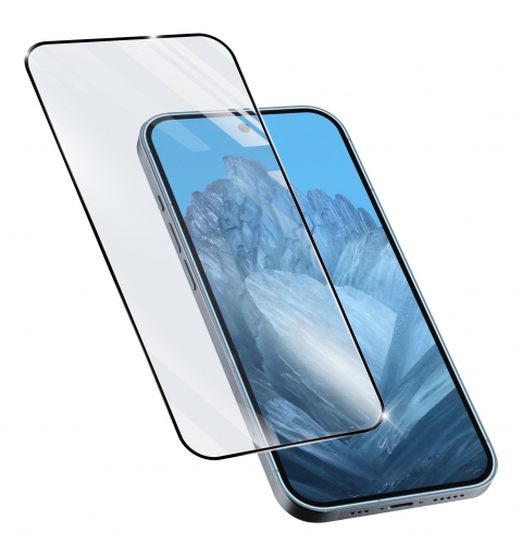 Cellularline Impact Glass - Google Pixel 9 Widerstandsfähiges gehärtetes Glas über die gesamte Oberfläche