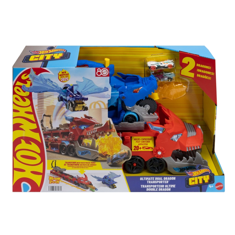 Hot Wheels Ultimate Dual Dragon Transporter