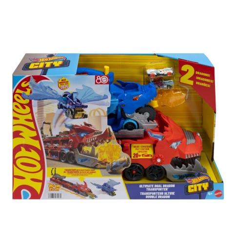 Hot Wheels Ultimate Dual Dragon Transporter