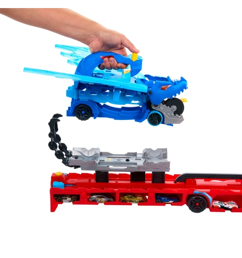 Hot Wheels Ultimate Dual Dragon Transporter