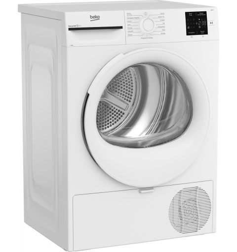 Beko BMT83EW 8kg, Classe D, Linea Estetica NX, motore asincrono, Display digitale, colore Bianco, oblò Bianco