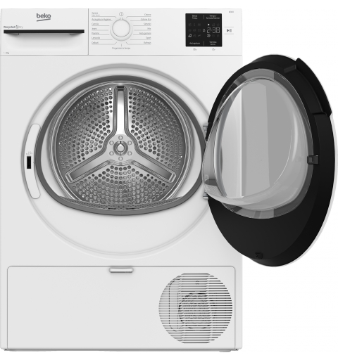 Beko BMT83EW 8kg, Classe D, Linea Estetica NX, motore asincrono, Display digitale, colore Bianco, oblò Bianco
