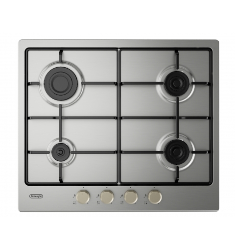 De’Longhi YLG 60 F hob Stainless steel Built-in 60 cm Gas 4 zone(s)