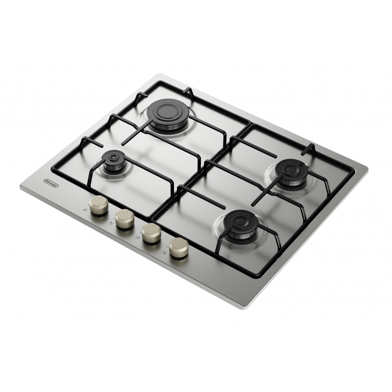 De’Longhi YLG 60 F hob Stainless steel Built-in 60 cm Gas 4 zone(s)