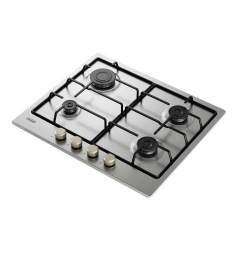 De’Longhi YLG 60 F hob Stainless steel Built-in 60 cm Gas 4 zone(s)