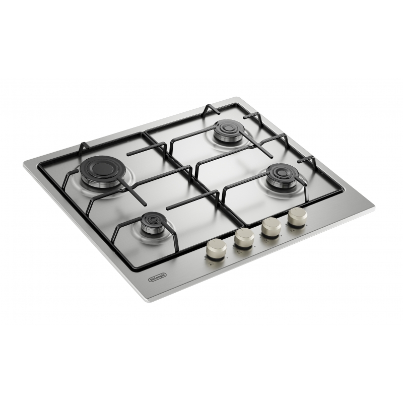 De’Longhi YLG 60 F hob Stainless steel Built-in 60 cm Gas 4 zone(s)