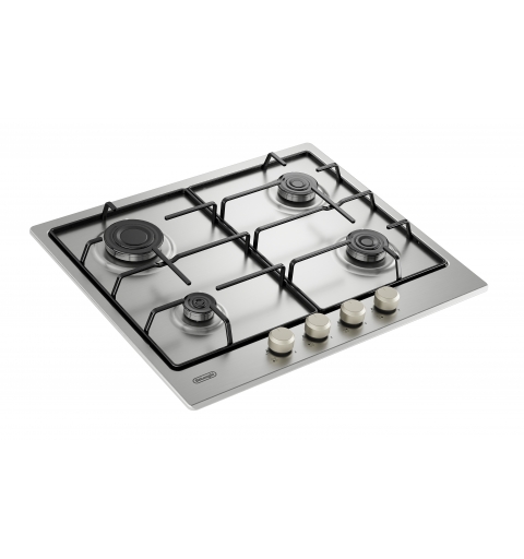 De’Longhi YLG 60 F hob Stainless steel Built-in 60 cm Gas 4 zone(s)