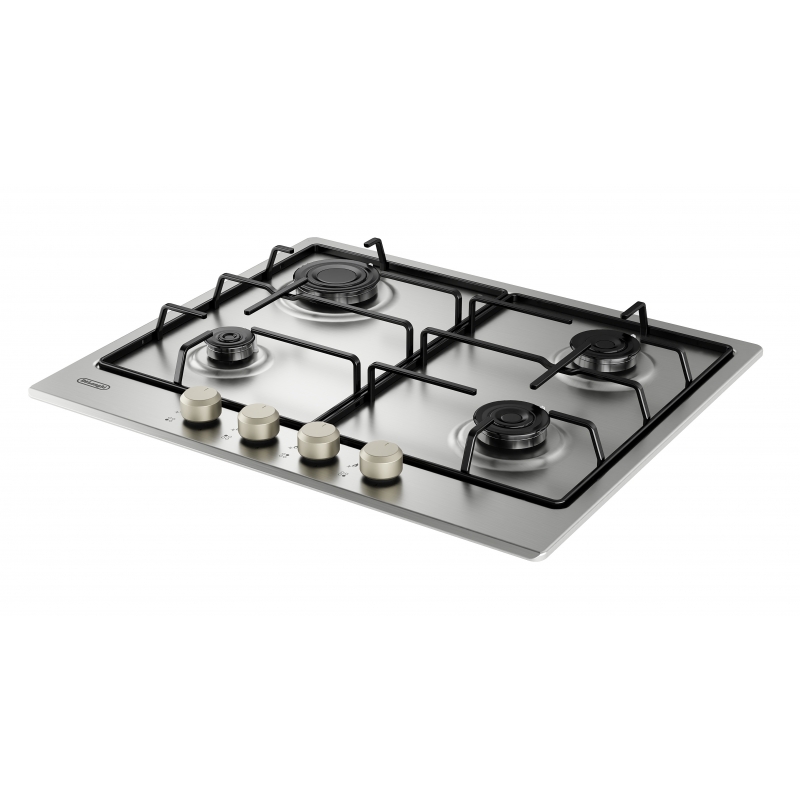 De’Longhi YLG 60 F hob Stainless steel Built-in 60 cm Gas 4 zone(s)
