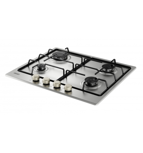 De’Longhi YLG 60 F hob Stainless steel Built-in 60 cm Gas 4 zone(s)