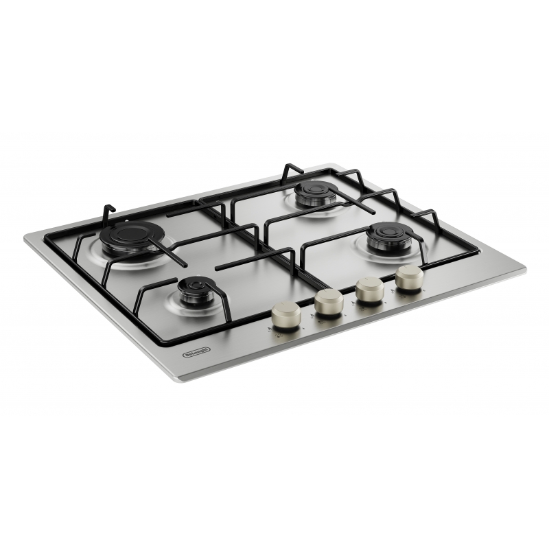 De’Longhi YLG 60 F hob Stainless steel Built-in 60 cm Gas 4 zone(s)