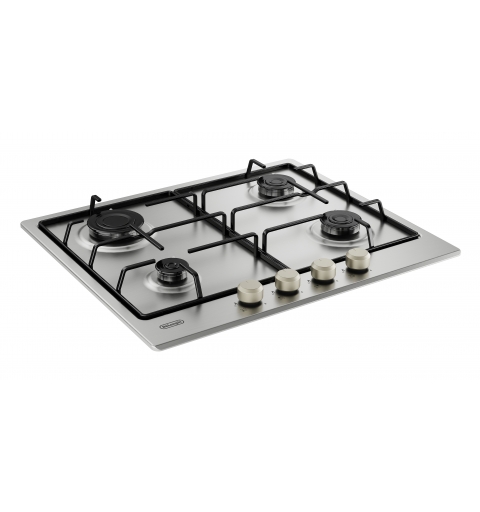 De’Longhi YLG 60 F hob Stainless steel Built-in 60 cm Gas 4 zone(s)