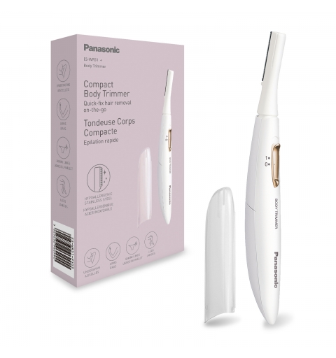 Panasonic Rifinitore corpo compatto lavabile ES-WR51