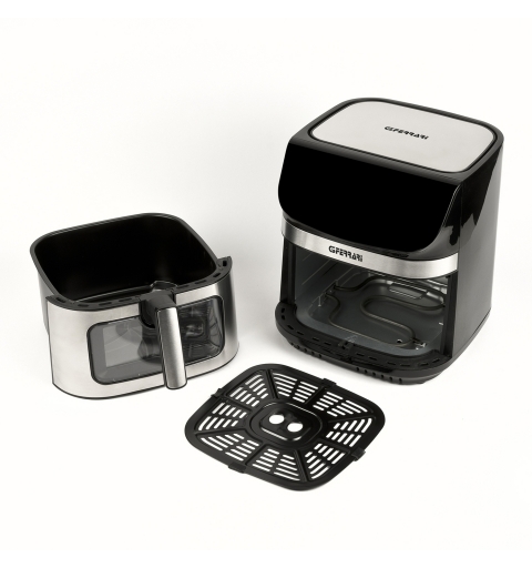 G3 Ferrari G10215 friggitrice Singolo 9 L Indipendente 2200 W Friggitrice ad aria calda Nero, Acciaio inox