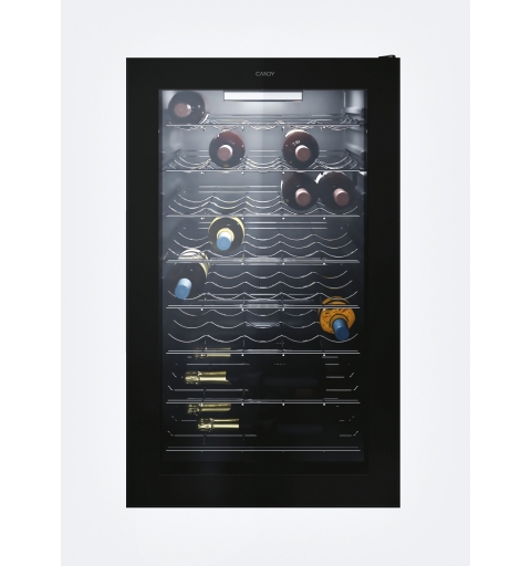Candy DiVino CWC 150 EM NF Compressor wine cooler Freestanding Black 41 bottle(s)