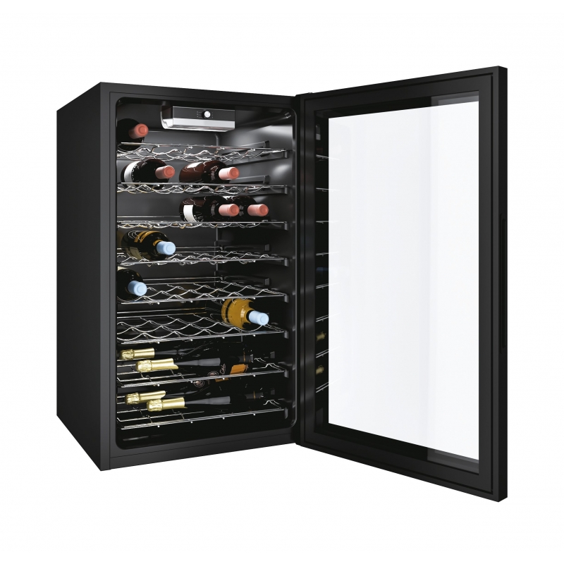 Candy DiVino CWC 150 EM NF Compressor wine cooler Freestanding Black 41 bottle(s)
