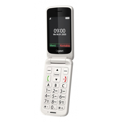 Gigaset GL595 7,11 cm (2.8") 114 g Blanc Téléphone pour seniors