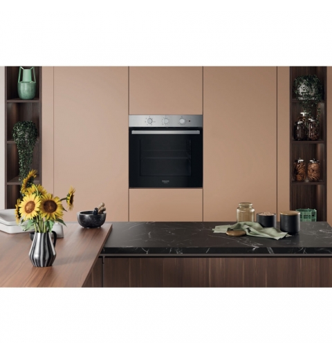 Hotpoint HAO 235H X 71 L Negro, Acero inoxidable