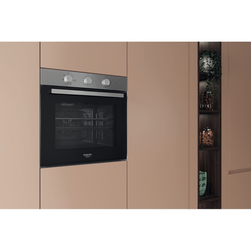 Hotpoint HAO 235H X 71 L Negro, Acero inoxidable